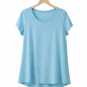 Pure Jill Light Blue Women's Short Sleeve Tee